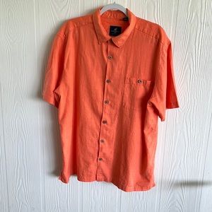 Caribbean Joe button up short sleeve shirt